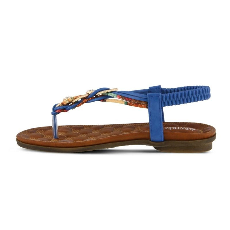 Patrizia by Spring Step Gadelina Blue Women's Sandals