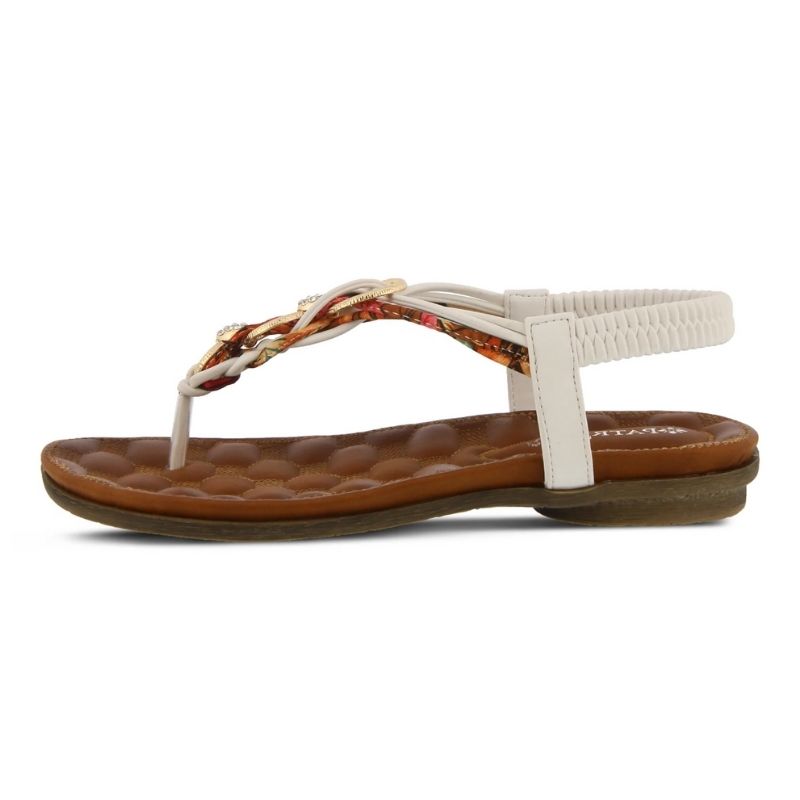 Patrizia by Spring Step Gadelina White Women's Sandals