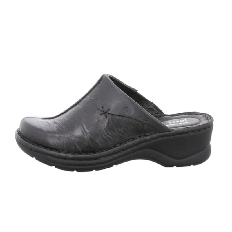 Josef Seibel Catalonia 48 Black Women's Clogs