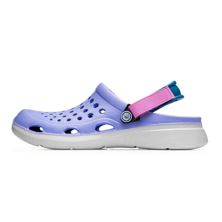 Joybees Blue Iris/Light Grey Modern Women's Clog