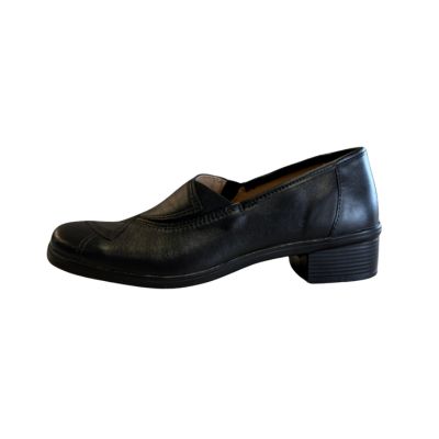 Portania Ronda 01 Black Leather Women's Shoes