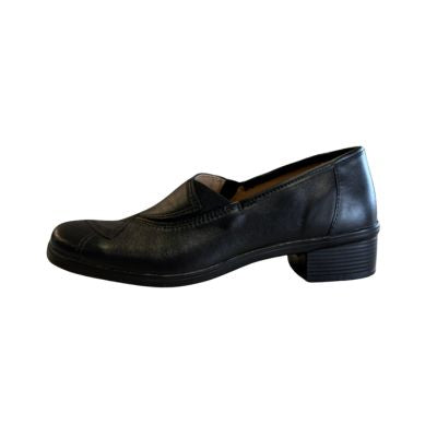 Portania Ronda 01 Black Leather Women's Shoes