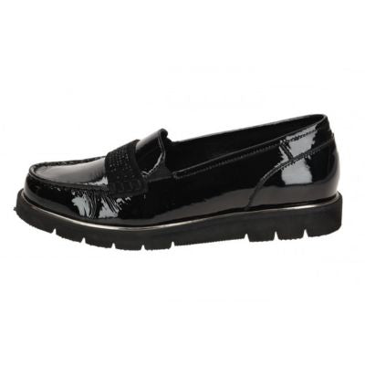 Ara Dallas 2.0 13 H Black Women's Loafers