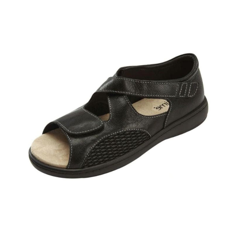 Biotime Drew Black Unisex Sandals