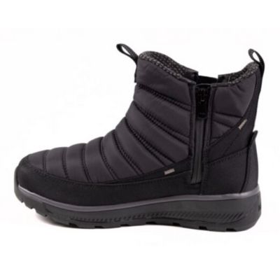 NexGrip Ice Maeva Black Women's Winter Ankle Boots