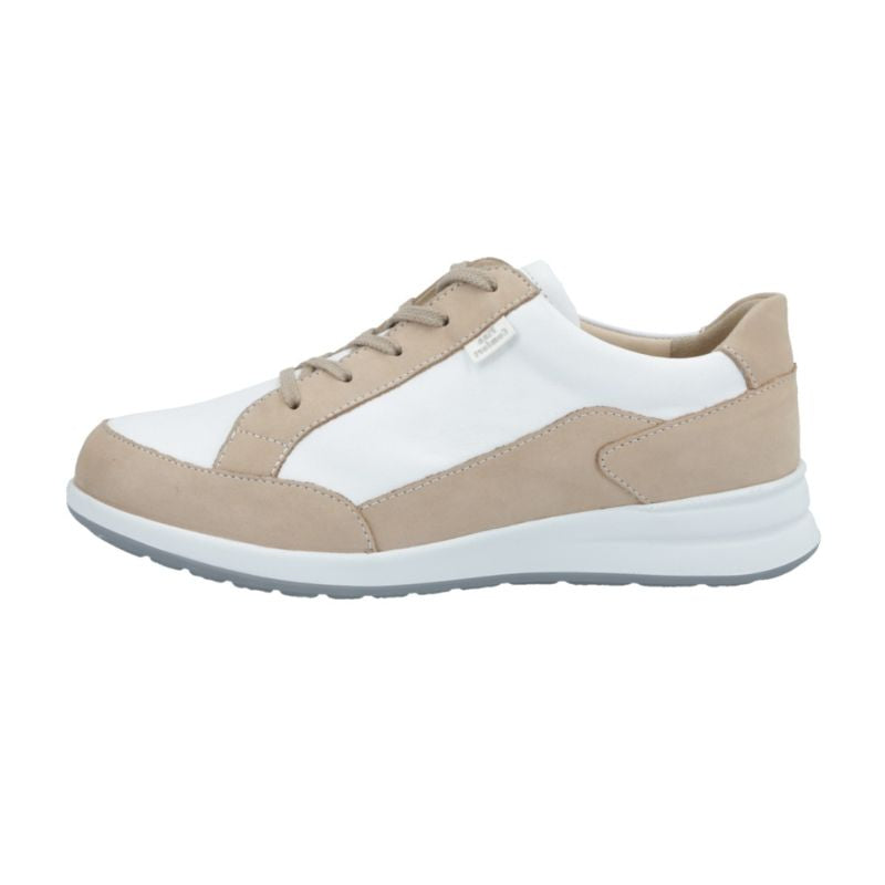 Finn Comfort Prato Ivory White Women's Walking Shoes