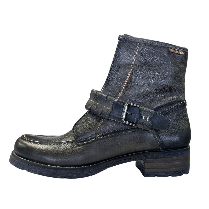 Pikolinos Lead Navy Blue Women's Ankle Boots