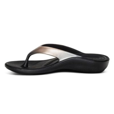 Aetrex Maui Metallic Ombre Women's Flips