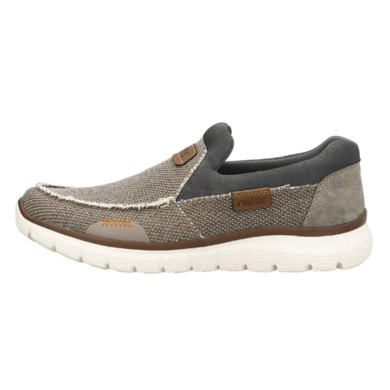 Rieker B6651-64 Men's Slip-On Walking Shoes