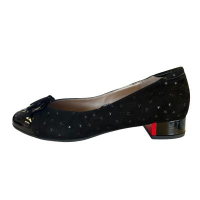 BeautiFeel Etta 2005 Black 3D Stargazer Women's Dress Shoes