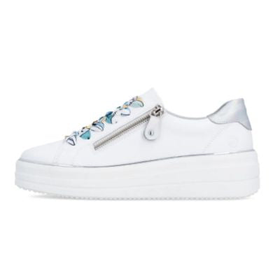 Remonte D1C06-81 White Walking Shoes
