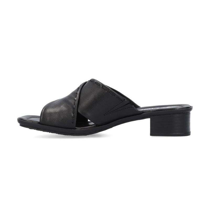 Rieker 62690-00 Black Women's Slides