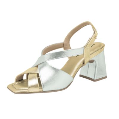 Piccadilly 626052-1 Silver Gold Women's Dress Shoes