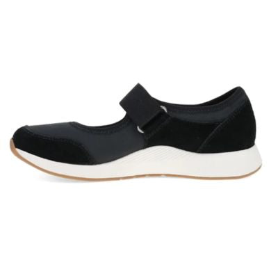 Dansko Carolina Black Suede Women's Walking Shoes