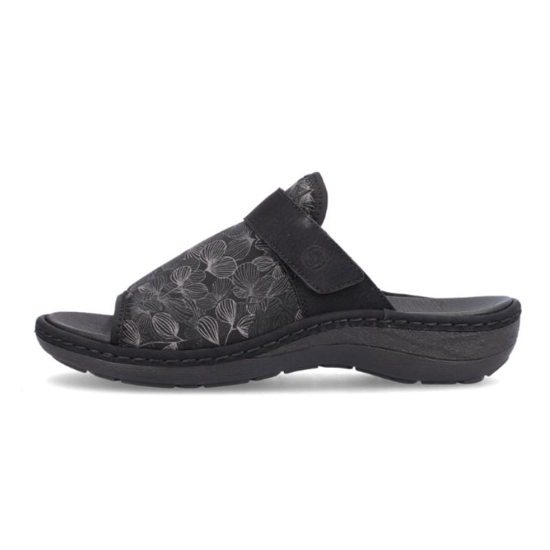 Remonte D7664-01 Black Women's Slides