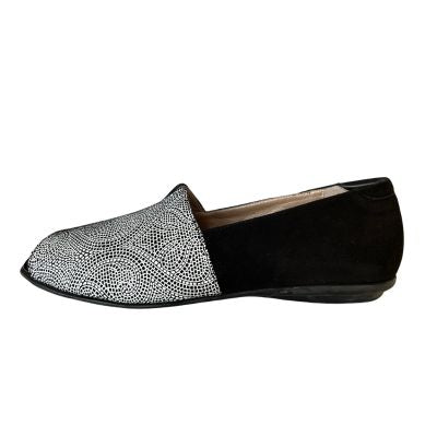 BeautiFeel Rhea 2261 Black/White Mosaic Women's Loafers