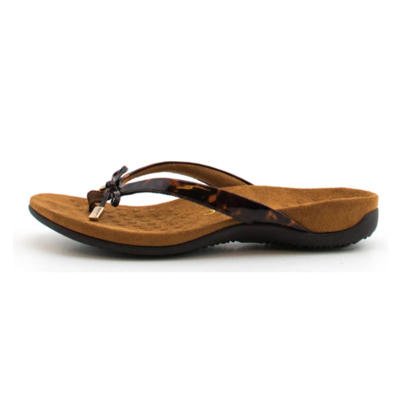 Vionic Bella II Tortoise 44 Women's Flipflops