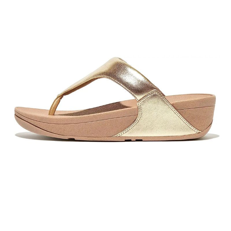 Fitflop Lulu Platino Toe-Post Women's Sandals