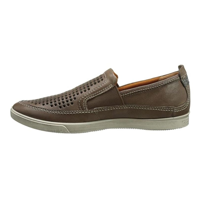 Leather slip on loafers deals