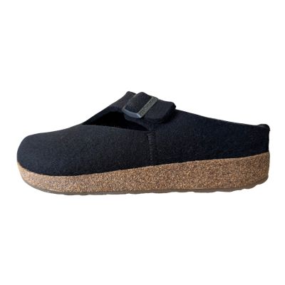 Haflinger Grizzly Sharon Black Unisex Clog | 712023 3 3