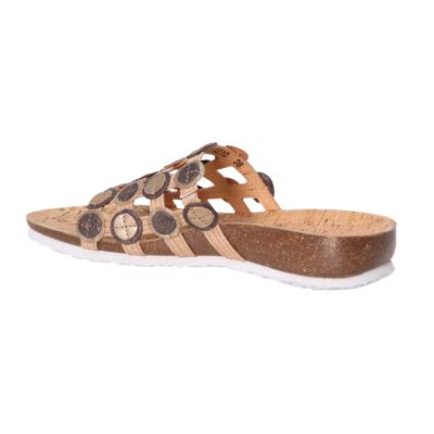Think Julia Linen Women's Slides