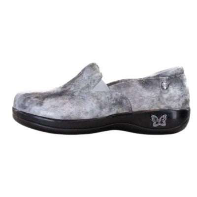 Alegria Keli 8175 Stellar Silver Slip-On Walking Shoes
