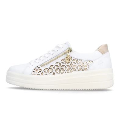 Remonte D1C11-80 White Walking Shoes