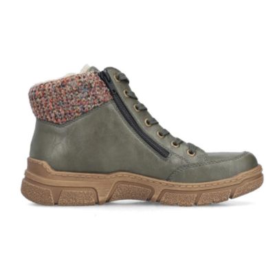Rieker 72322-54 Green Women's Ankle Boots