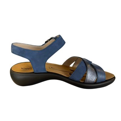 Josef Seibel Ibiza 16 Dunkleblau-Kombi Women's Sandals