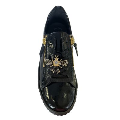 Gabor 73.201.97 Bumblebee Lack Black/Gold Women's Walking Shoes