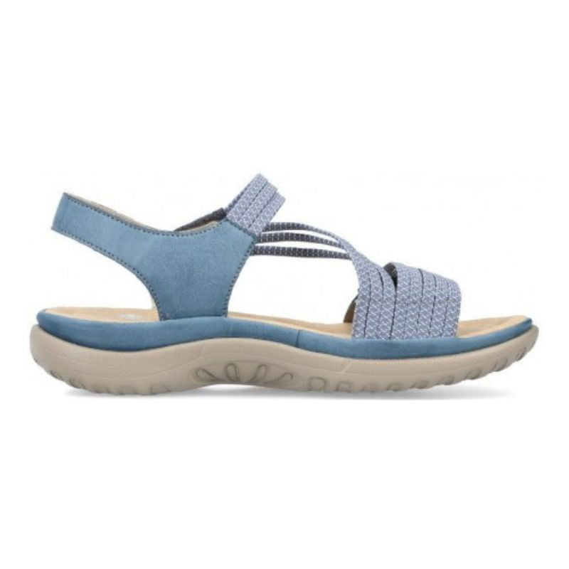 Rieker  64870-14 Blue Women's Sandals