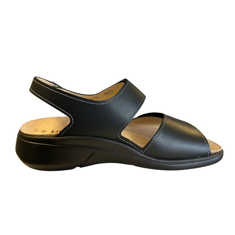 Finn Comfort Anaco Sirio Black Women's Sandals
