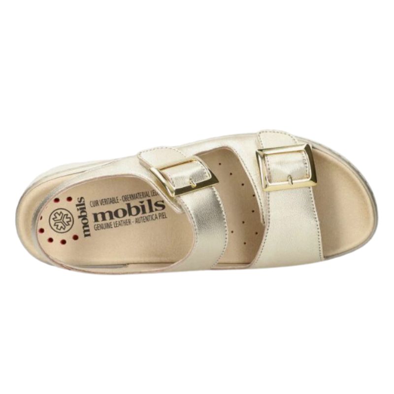 Mephisto Mobils Amira Gold Charm Women's Sandals