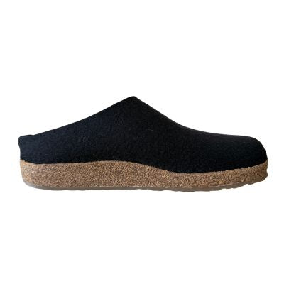 Haflinger Grizzly Sharon Black Unisex Clog | 712023 3 3