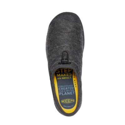 Keen Howser III Charcoal Grey Felt/Black Men's Slides