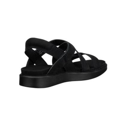 Ecco Soft Sandal W Cross Strap Black Women's Sandals