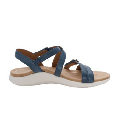 Aetrex Hadley Hazy Blue Women's Sandals