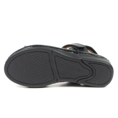 Portofino MS-5199XXX Onyx Black Women's Sandals