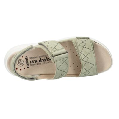 Mephisto Mobils Britany Light Khaki Women's Sandals