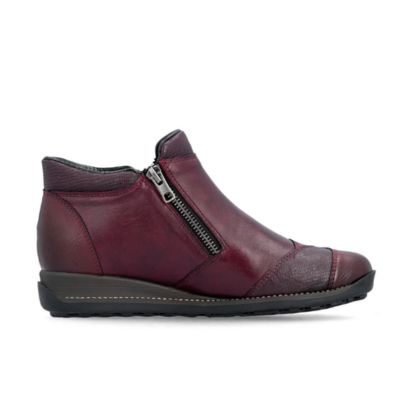 Rieker Women's Red Short Boots | 44281-35
