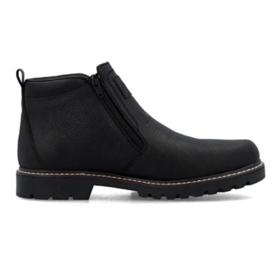 Rieker 39871-00 Black Men's Winter Ankle Boots