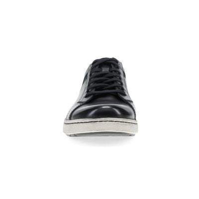 Dansko Trevor Burnished Calf Black Men's Walking Shoes