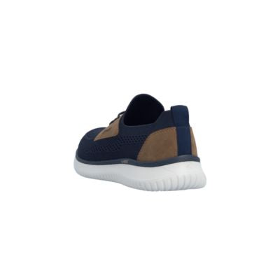 Rieker B9656-14 Blue Slip-On Men's Walking Shoes
