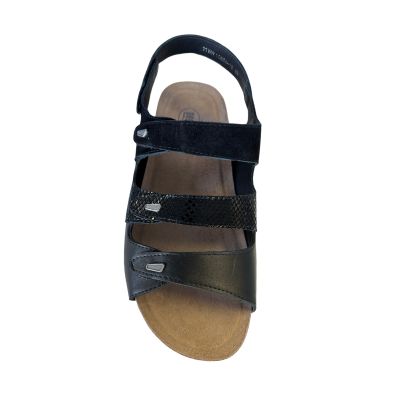 Drew Margo Black Combo Women's Sandals