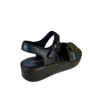 Josef Seibel Eve 02 Black Women's Sandals