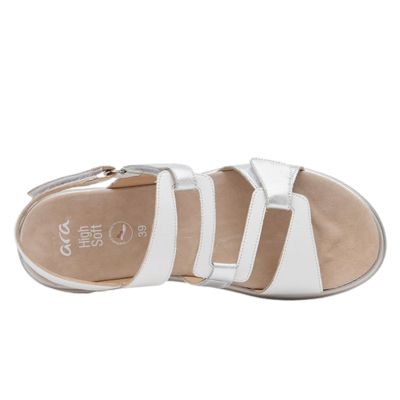 Ara Bilbao-S Silver White Women's Sandals