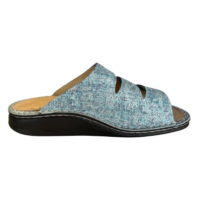 Finn Comfort Korfu Ariell Sky Women's Slides