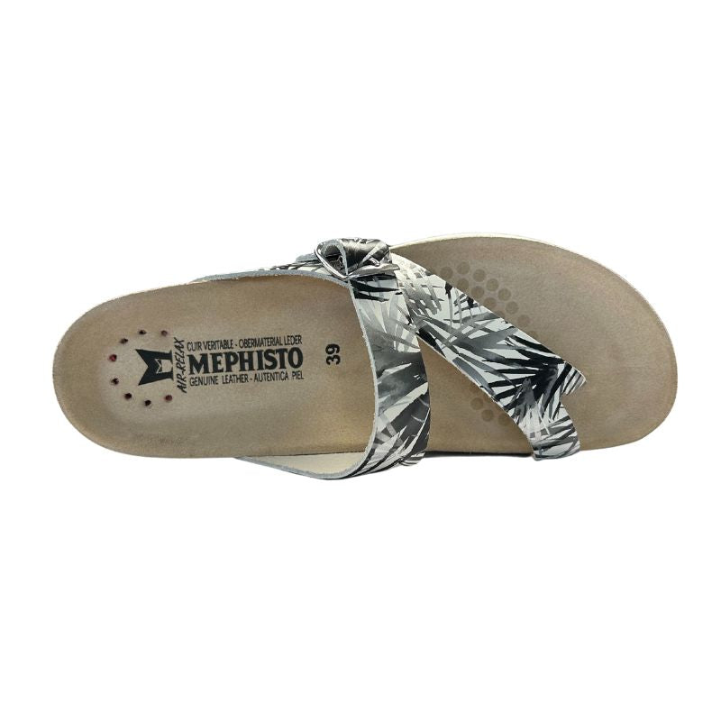 Mephisto Helen Silver Jungle Women's Sandals