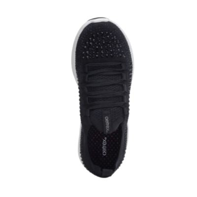 Aetrex Carly Sparkle Black Women's Sneakers