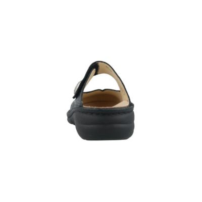 Finn Comfort Canaro Orione Black Women's Clogs